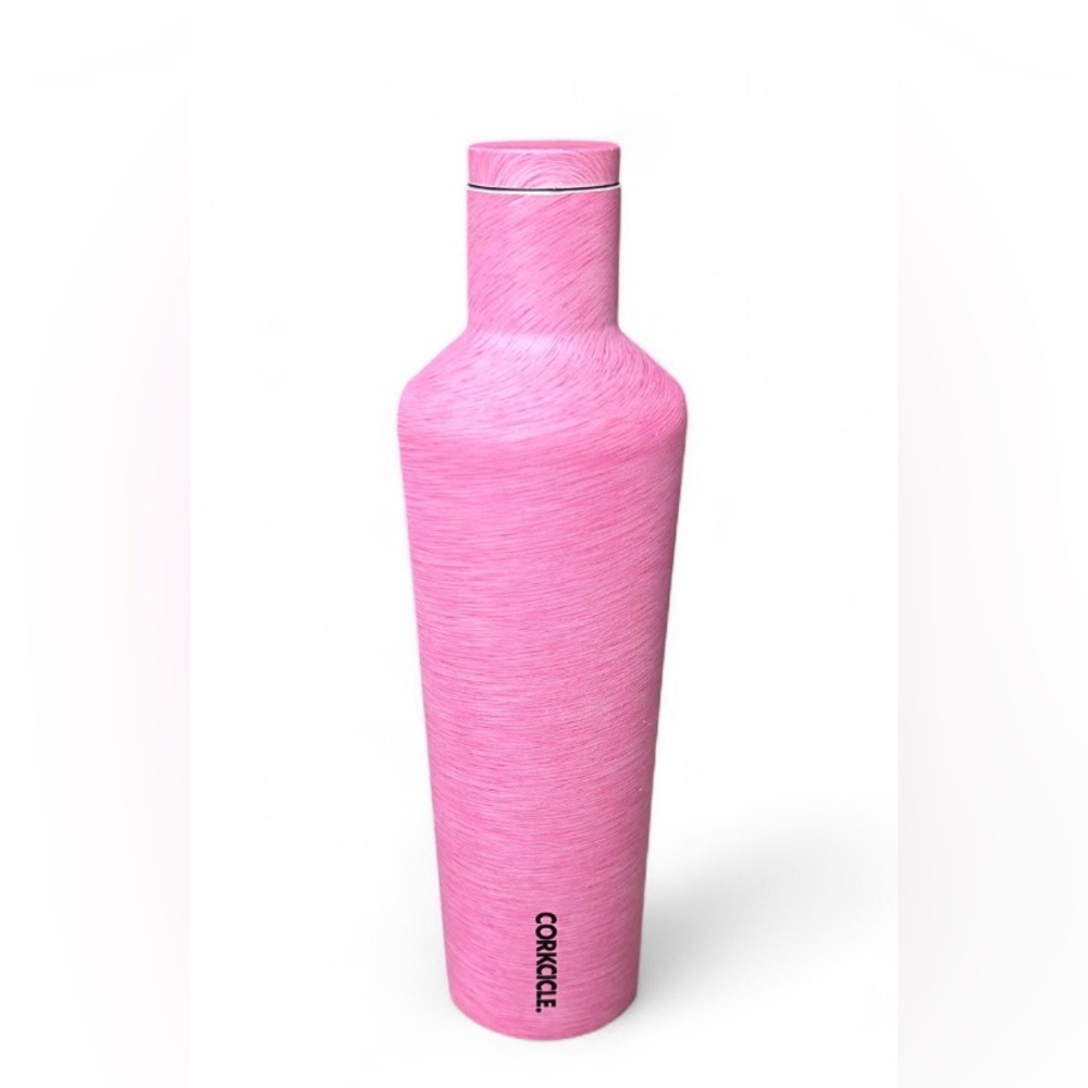 Corkcicle Heathered Pink Water Bottle 25oz - Picture 1 of 2